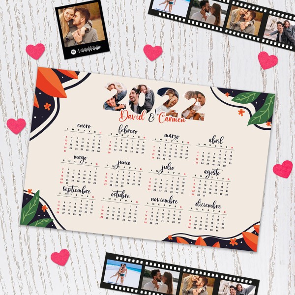 Imán Calendario Personalizado 2025