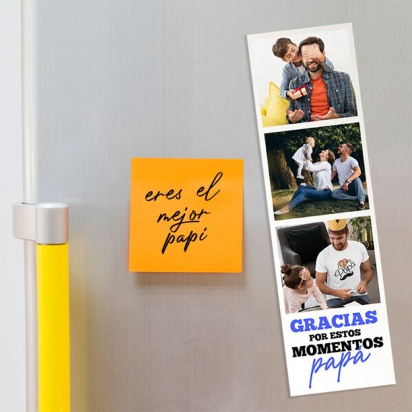 Imán Personalizado con fotos para Papá