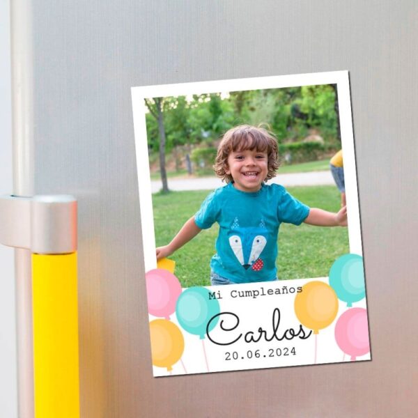 Imán Personalizado para Cumpleaños