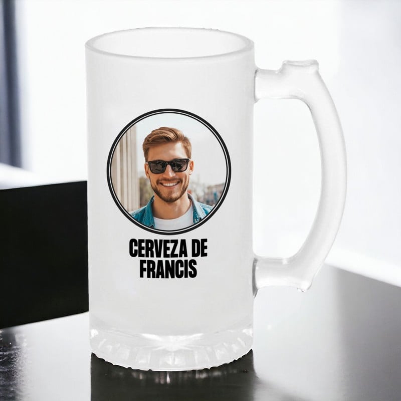 Pack Jarra y Botellín de Cerveza Personalizada... - Imagen 2