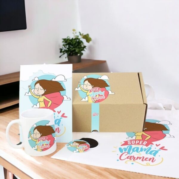 Kit Personalizado Super Mamá