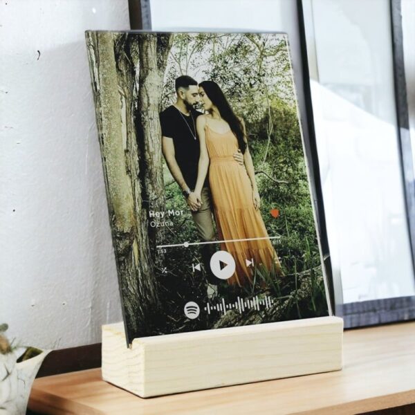 Lámina Código Spotify con Foto Completa