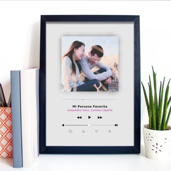 Lámina Personalizada Con Foto y Texto versión...