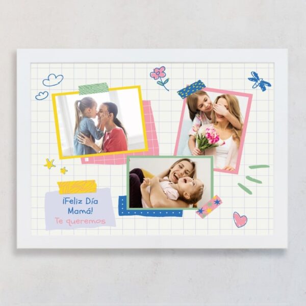 Lámina Personalizada Dibujos MAMÁ