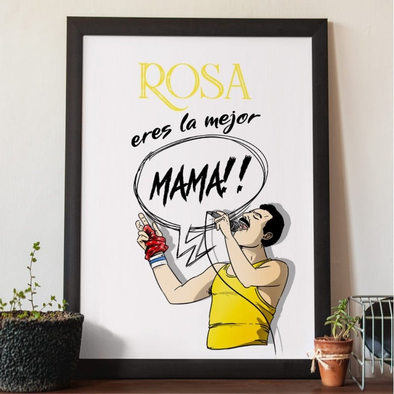 Lámina Personalizada para Mamá Freddy