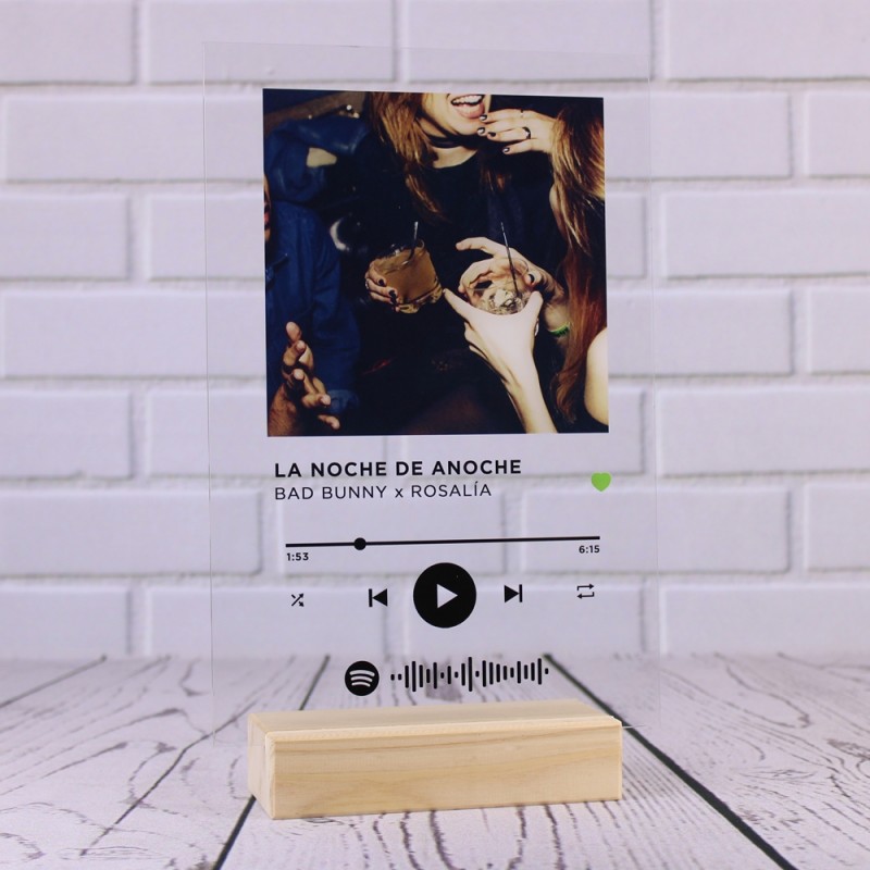 Lámina Grande Transparente Spotify - Imagen 2