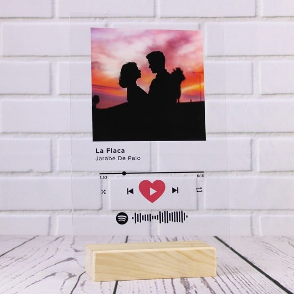 Lámina Transparente para Parejas Spotify