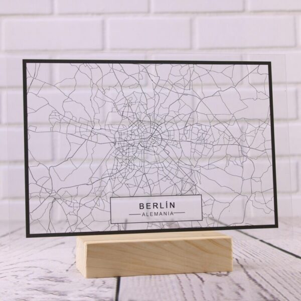 Lámina Transparente Personalizada Ciudad o Pueblo