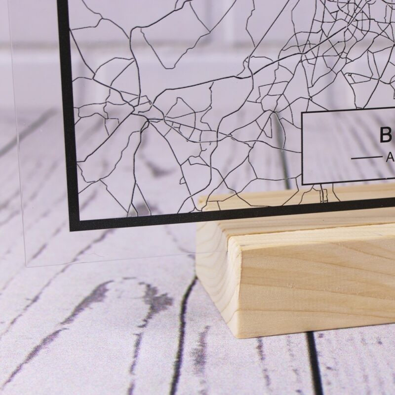 Lámina Transparente Personalizada Ciudad o Pueblo - Imagen 4