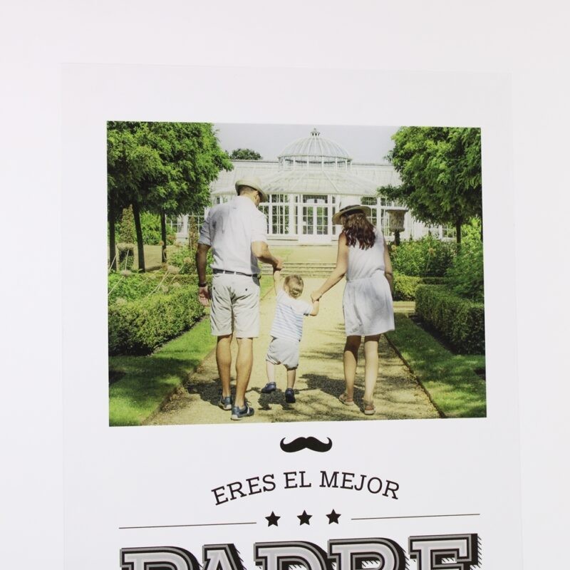 Lámina Transparente Personalizada Eres el Mejor... - Imagen 6