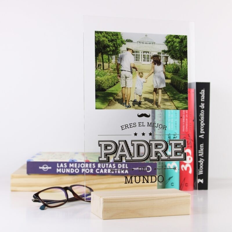 Lámina Transparente Personalizada Eres el Mejor... - Imagen 8