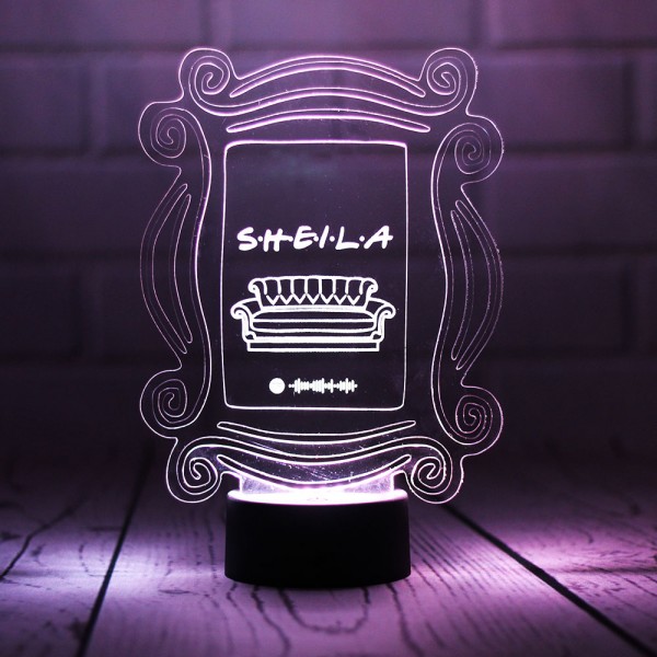 Lámpara Personalizada Para Amigos