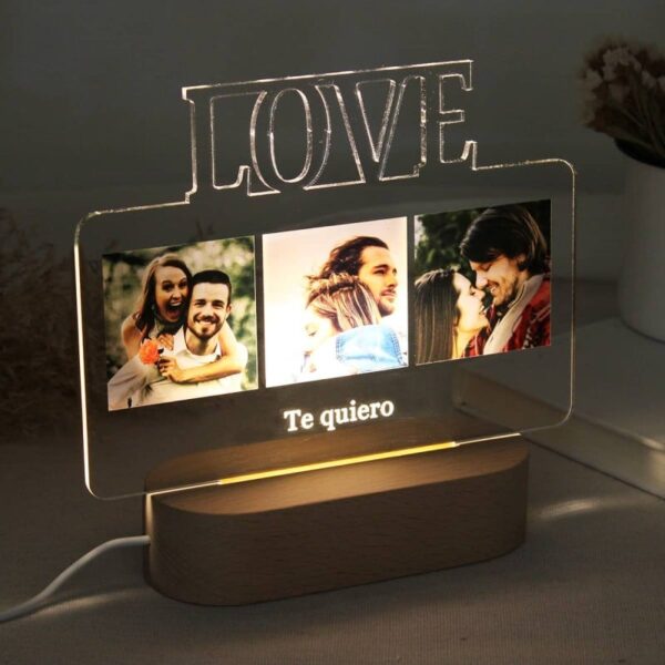 Lámpara Personalizada LOVE