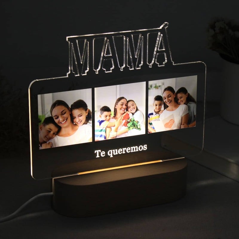 Lámpara Personalizada MAMÁ - Imagen 2