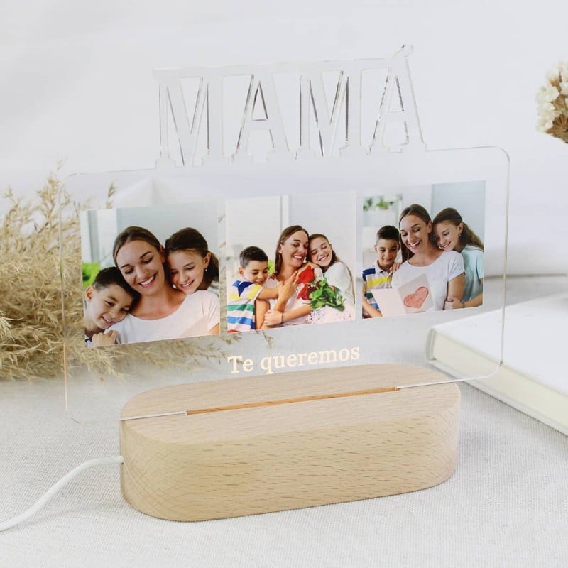 Lámpara Personalizada MAMÁ - Imagen 5