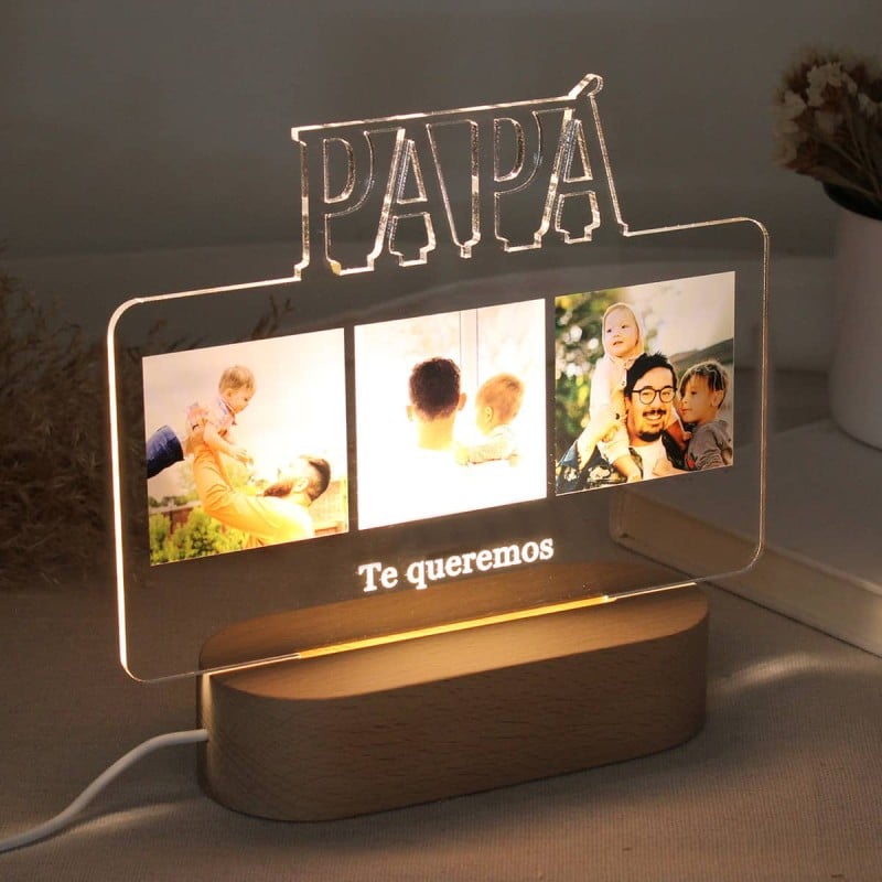 Lámpara Personalizada PAPÁ