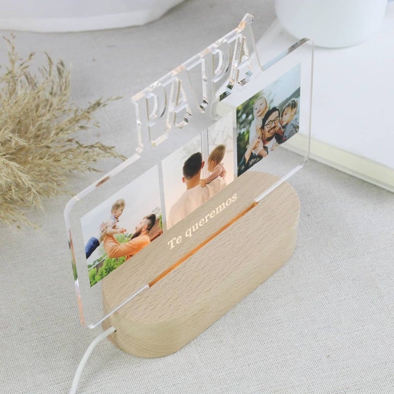 Lámpara Personalizada PAPÁ - Imagen 2