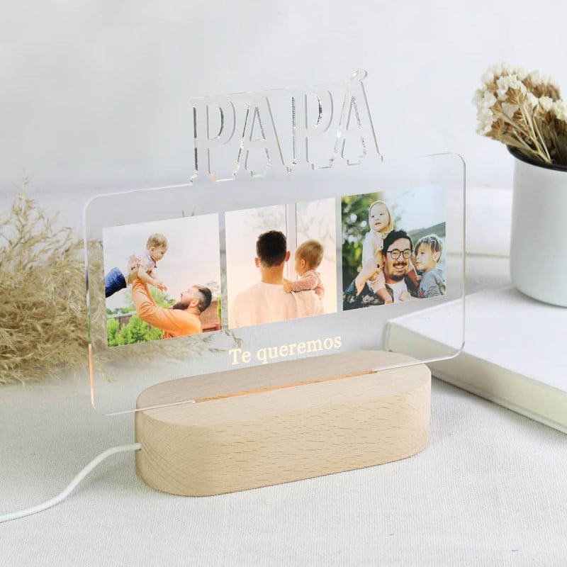 Lámpara Personalizada PAPÁ - Imagen 3
