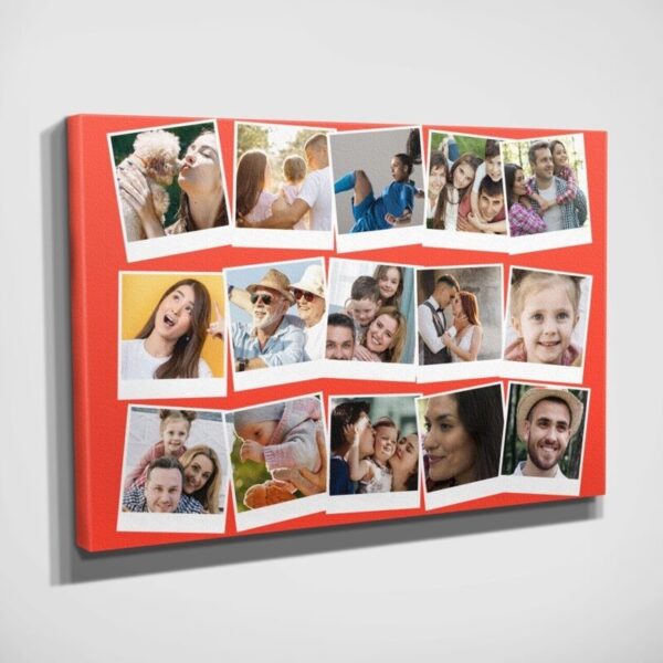 Lienzo Personalizado Collage con 15 fotos