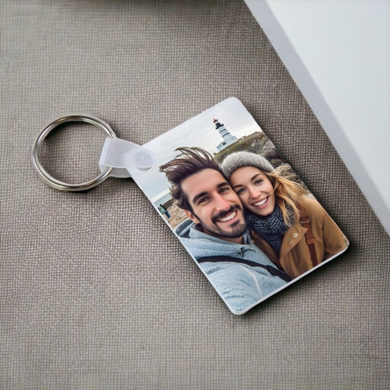Llavero Personalizado Rectangular a dos caras - Imagen 2