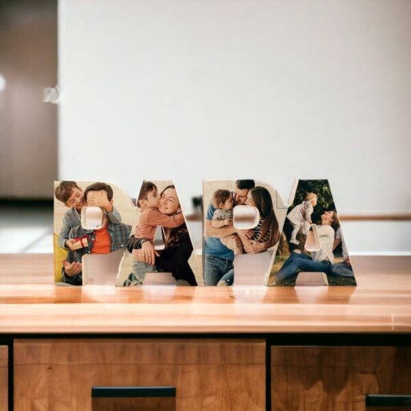 Madera Personalizada con fotos PAPÁ