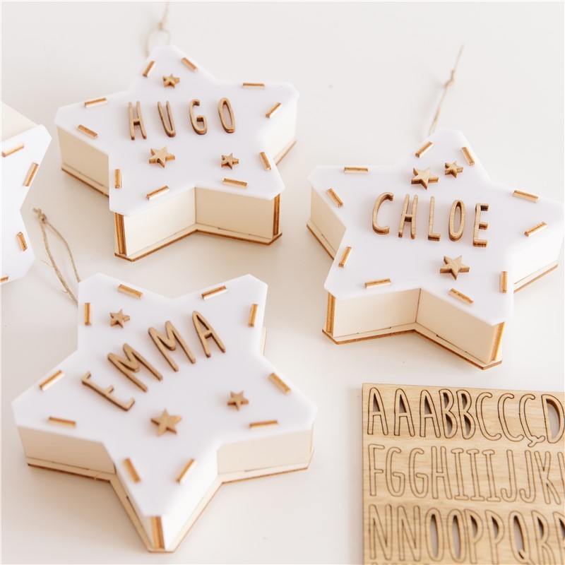 Mini Estrella Luminosa Personalizable - Imagen 3