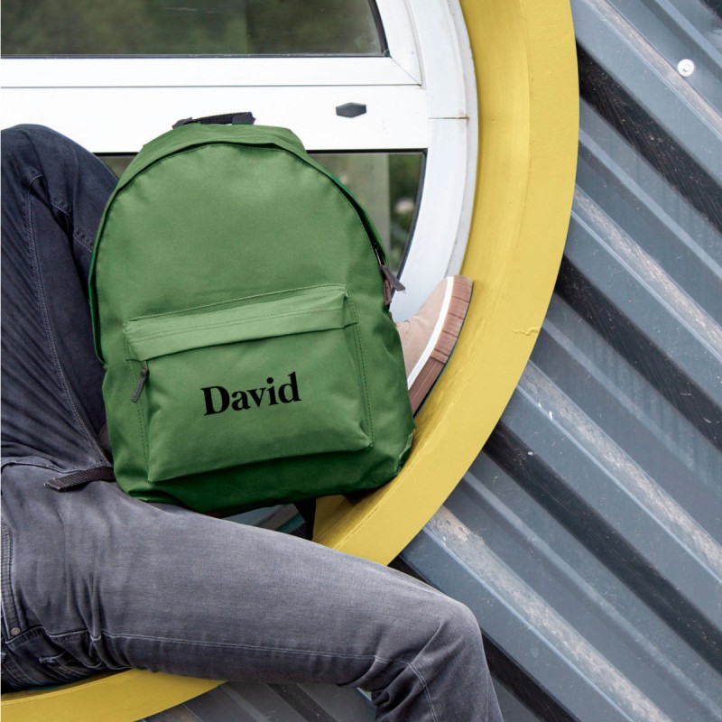 Mochila Verde Personalizada