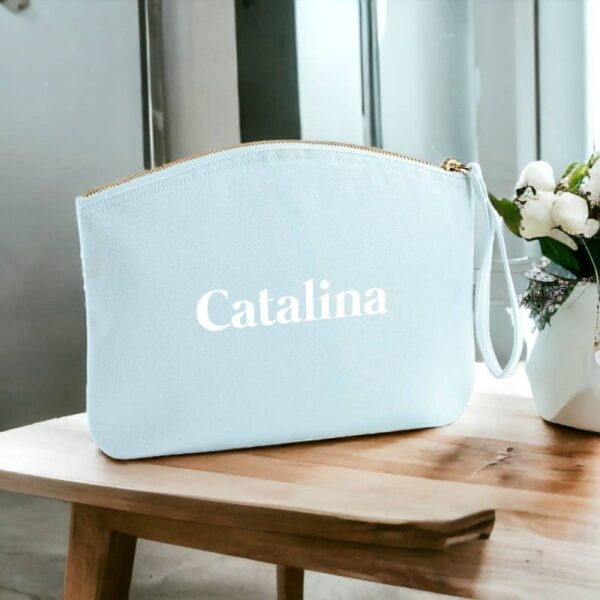 Neceser Azul Celeste Personalizado