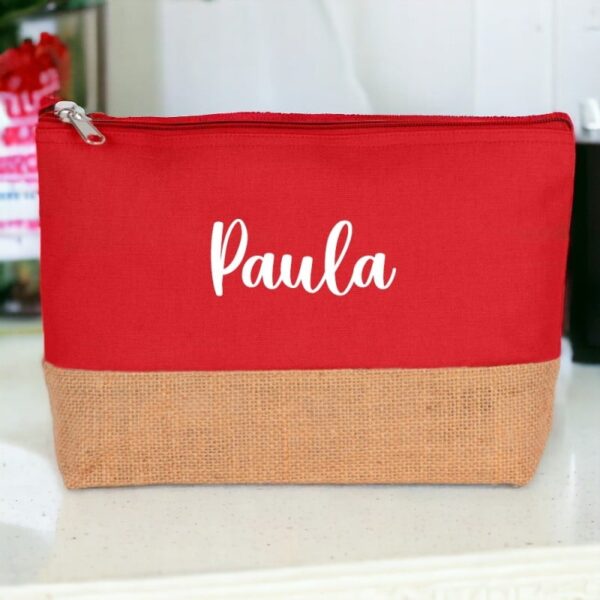 Neceser Personalizado Rojo