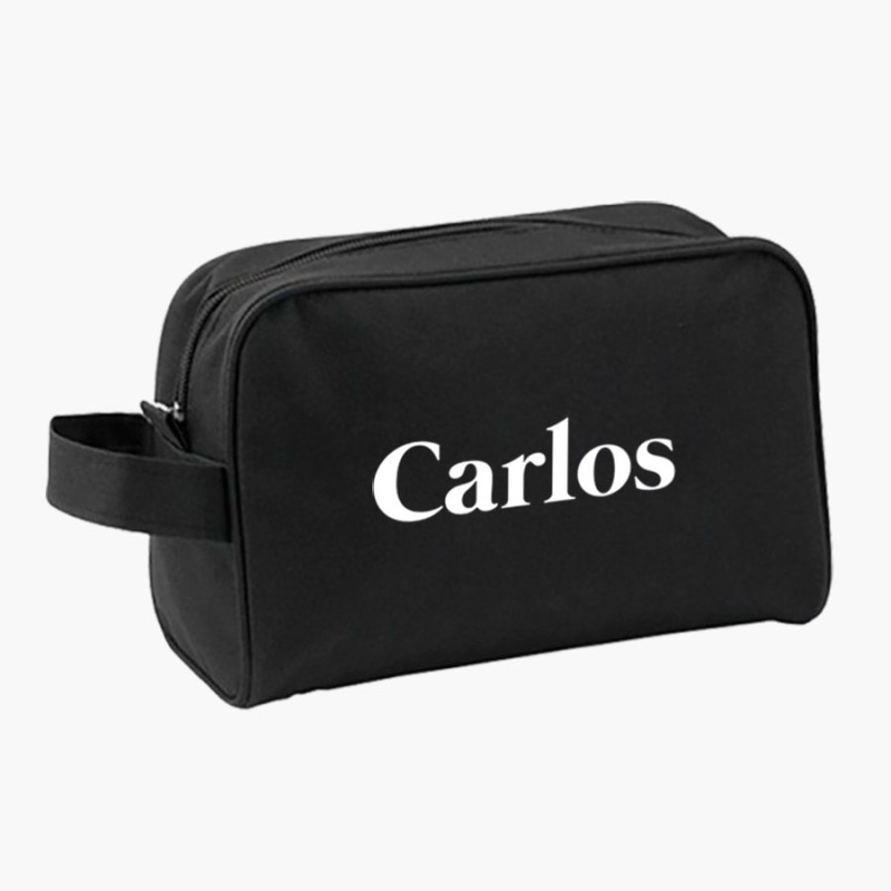 Pack Bolsa Deporte y Neceser Negro Personalizados - Imagen 3