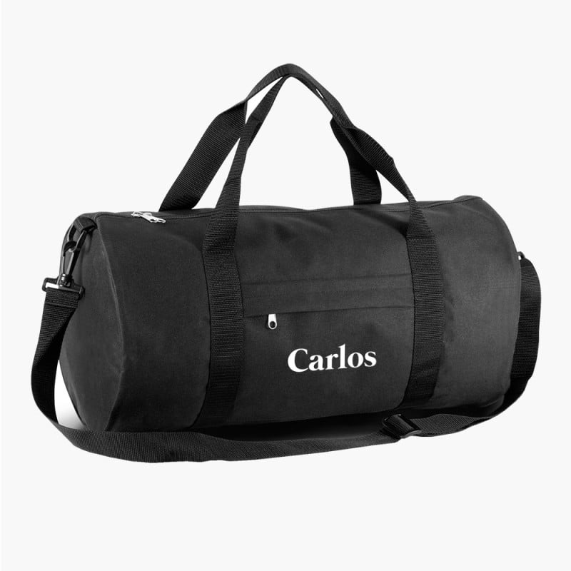 Pack Bolsa Deporte y Neceser Negro Personalizados - Imagen 4
