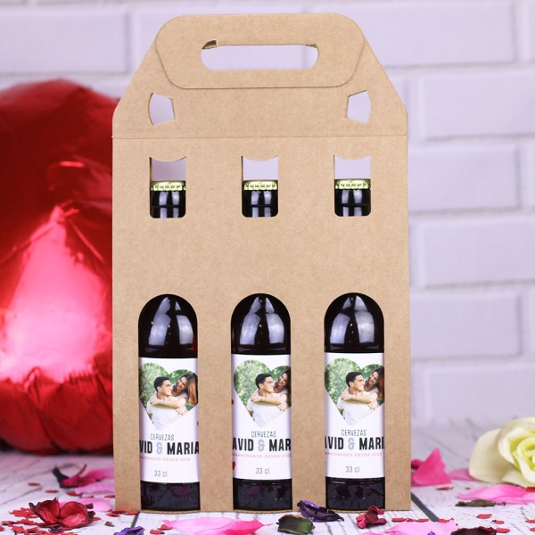 Pack Cervezas Personalizadas para Parejas