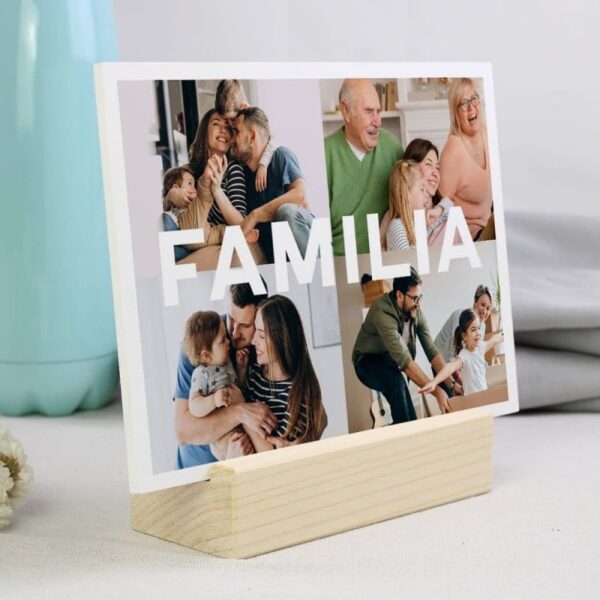 Placa PVC Personalizable Texto y Fotos