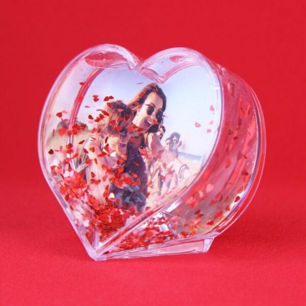 Portafotos de Corazón con Corazones