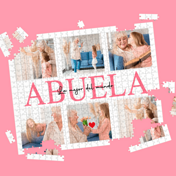 Puzzle Personalizado ABUELA