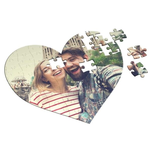 Puzzle Personalizado corazón 111 piezas