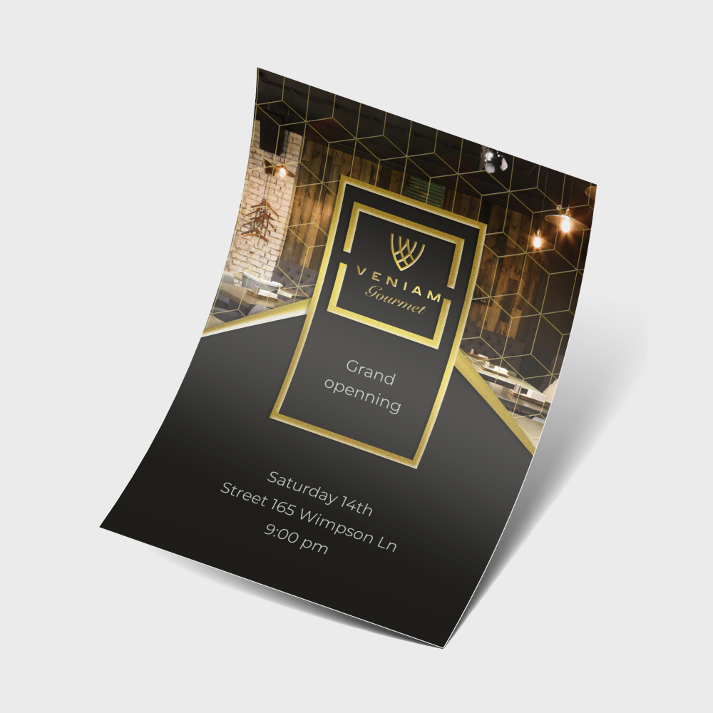 Flyers con acabados exclusivos