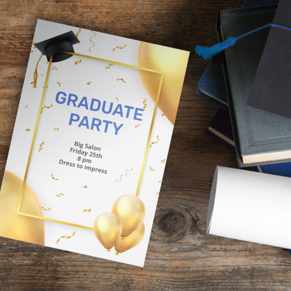 Flyers con papel especial