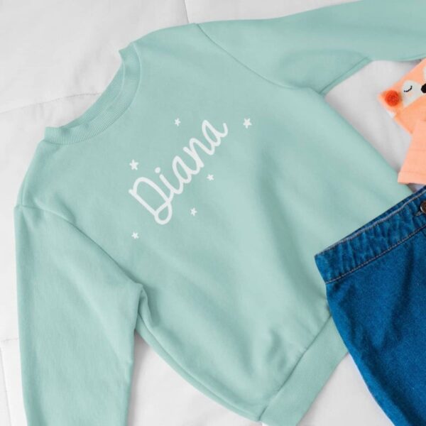 Sudadera Personalizada para Niña con Nombre