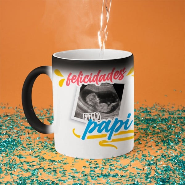 Taza Mágica Ecografía Felicidades