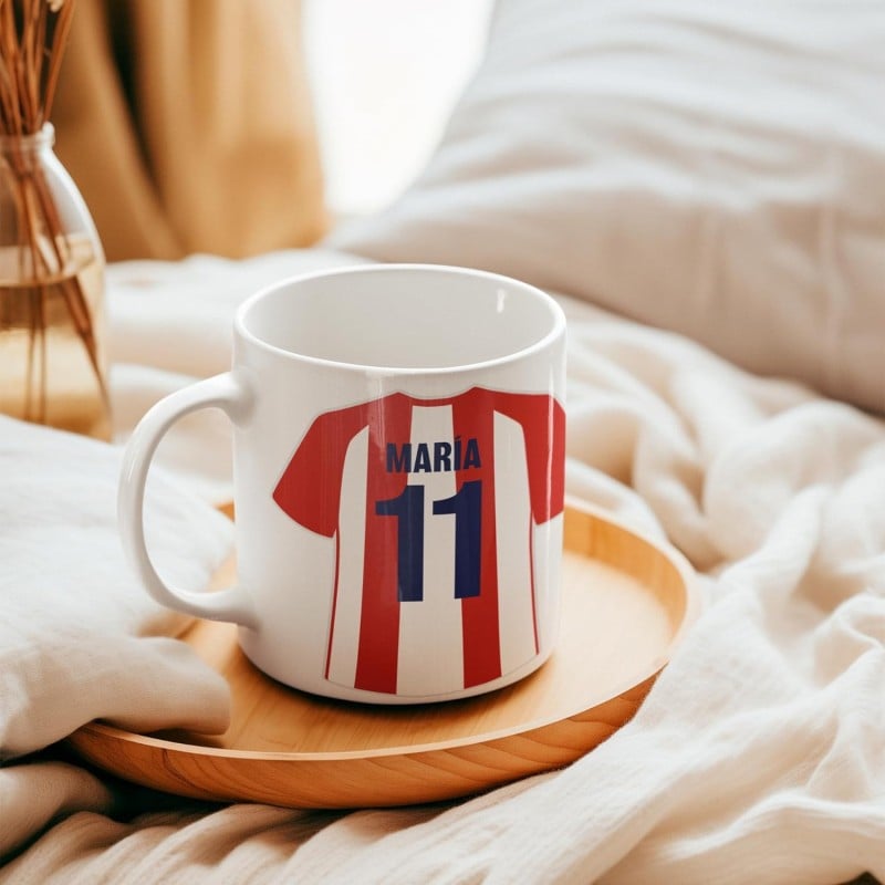 Taza Personalizada Camiseta Fútbol - Imagen 2
