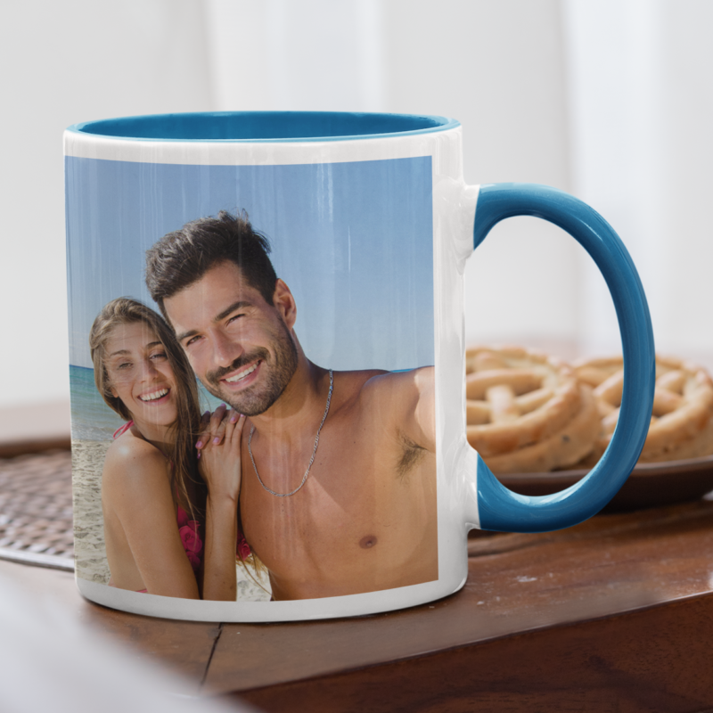 Taza Personalizada Azul Turquesa