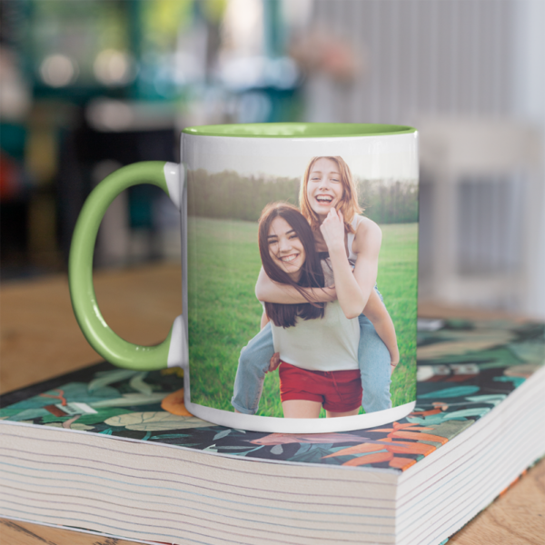 Taza Personalizada Verde Claro