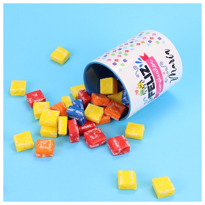 Taza personalizada con nombre Feliz Cumpleaños... - Imagen 2