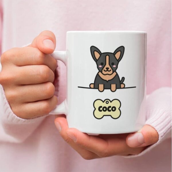 Taza Personalizada Mascota con Nombre