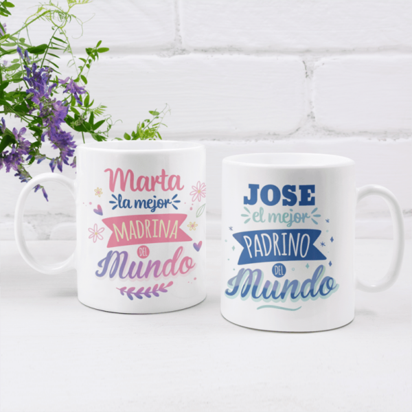 Taza Personalizada para Madrina/Padrino