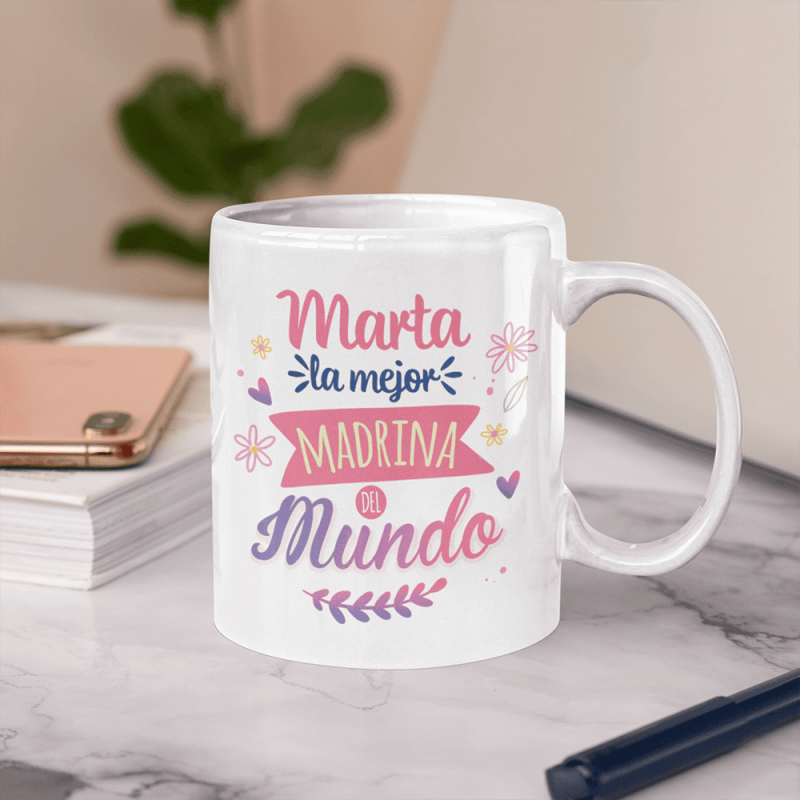 Taza Personalizada para Madrina/Padrino - Imagen 2