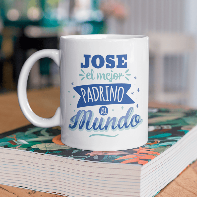 Taza Personalizada para Madrina/Padrino - Imagen 3
