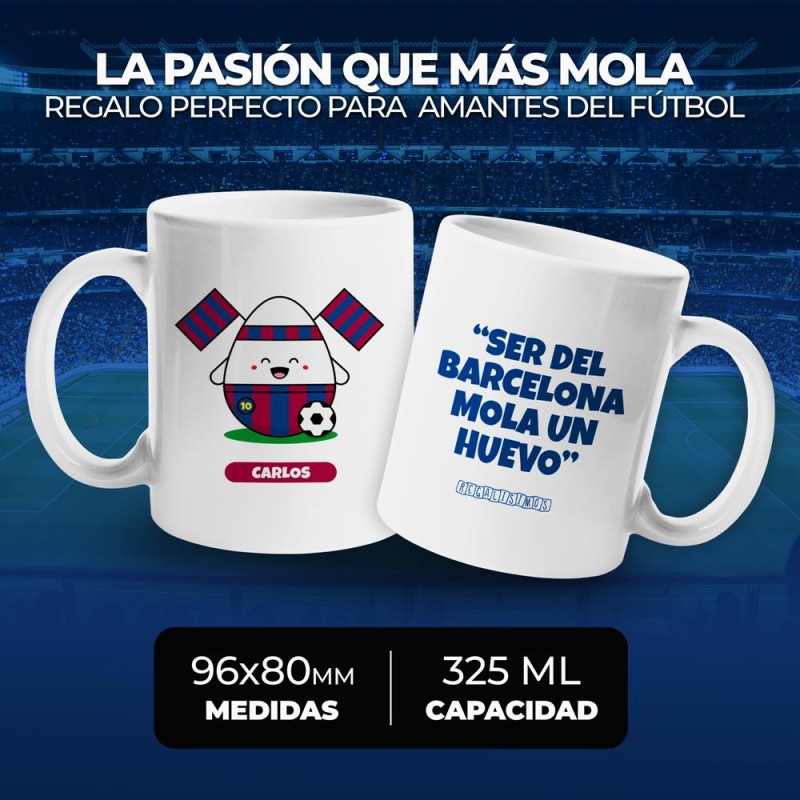 Taza Ser del Barcelona Mola un Huevo - Imagen 4