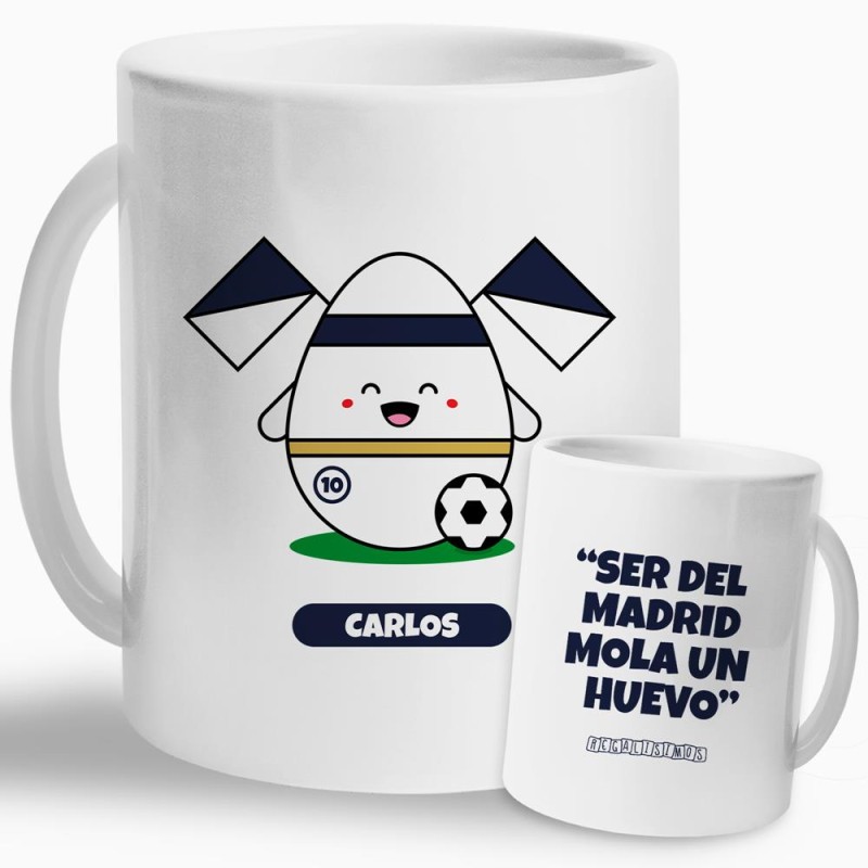 Taza Ser del Madrid Mola un Huevo